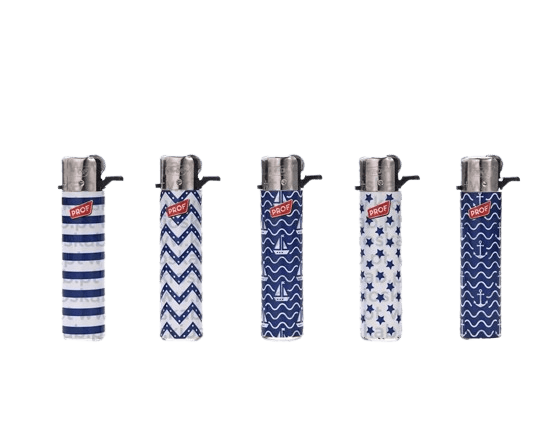 Prof Round Flint Navy upaljač