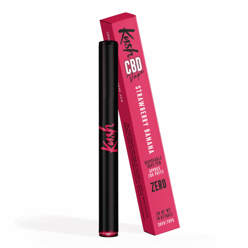 Kush Strawberry Banana CBD jednokratna električna pušilica