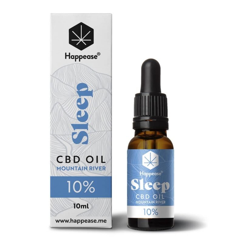 Happease Sleep 10% CBD ulje Mountain River (10ml)