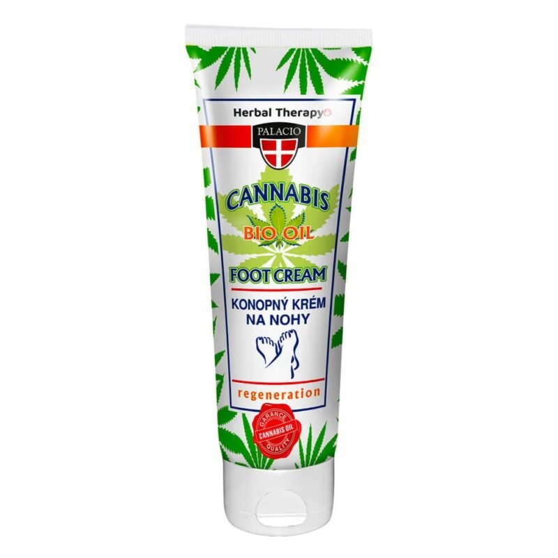 wholesale-herbal-therapy-foot-cream Palacio Cannabis krema za stopala s bio uljem konoplje (125 ml)