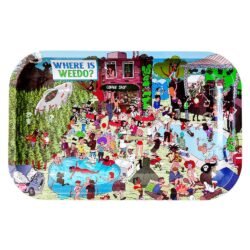 Where is Weedo? metalna podloga za motanje