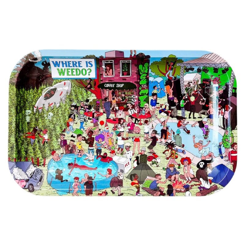 Where is Weedo? metalna podloga za motanje