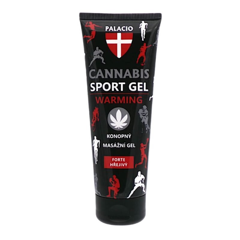 Palacio Cannabis Sport Forte Gel zagrijavajući gel za masažu (200 ml)