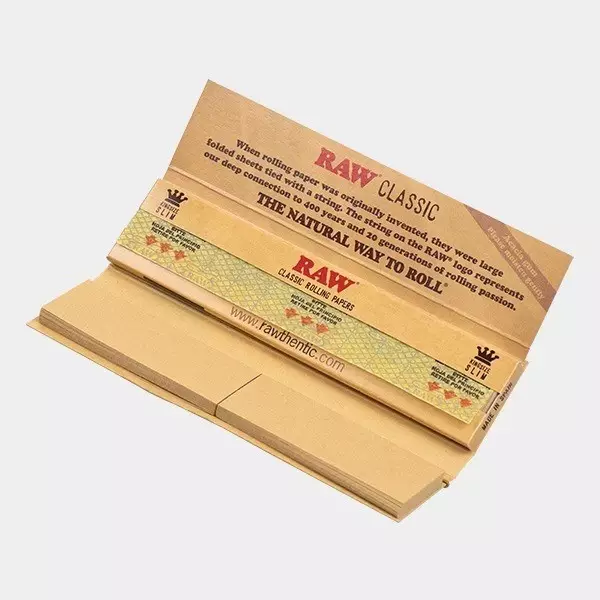 RAW Connoisseur King Size Slim Classic papir za motanje s filterima