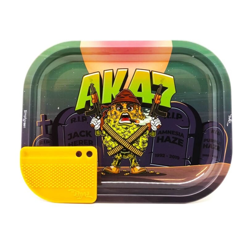 Best Buds Mission AK47 mala metalna podloga za motanje