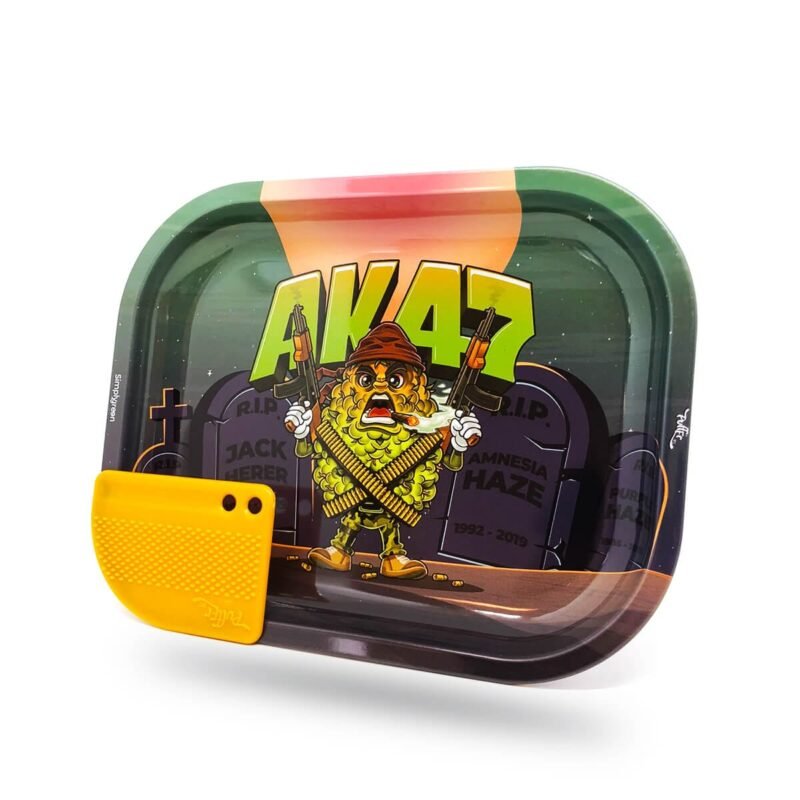 Best Buds Mission AK47 mala metalna podloga za motanje